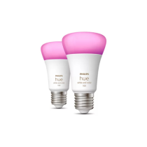 Philips Hue LED Bulb | Smart RGBW | E27 1055lm 2 Pack